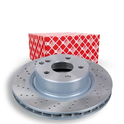 Billede af FEBI BILSTEIN 22683 Bremseskiver foraksel 312 28 5 112 perforeret/indv. ventileret coatet MERCEDES BENZ: S klasse Sedan, Coupe