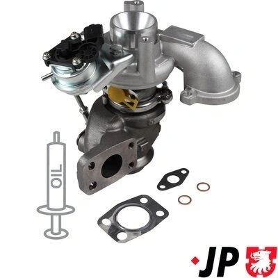 Billede af JP GROUP 4117400400 Turbolader inkl. pakningssæt CITROËN: C3 II, Picasso, FORD: FIESTA 6, C Max 2, B Max, PEUGEOT: 207 SW, Hatchback
