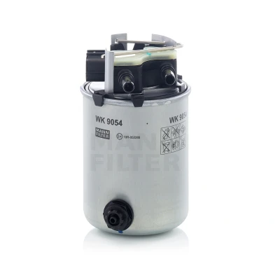 Billede af MANN FILTER WK 9054 Brændstoffilter Ledningsfilter, med filtervarme NISSAN: Qashqai 2, X Trail, RENAULT: Kadjar