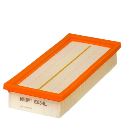 Billede af HENGST FILTER E634L Luftfilter 50 123 282 Filterindsats FIAT: Panda II Hatchback, Punto Hatchback