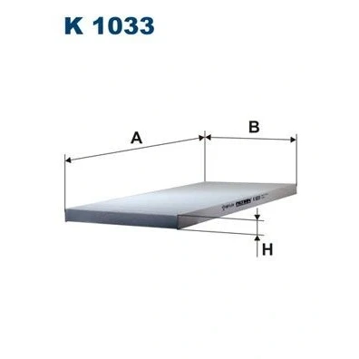 Billede af Filter, indvendig luft FILTRON K 1033