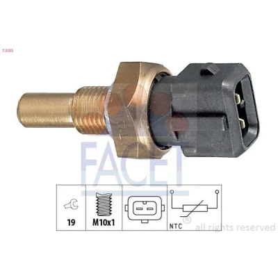 Billede af FACET 7.3255 Olietemperatur Føler M10x1 Made in Italy OE Equivalent