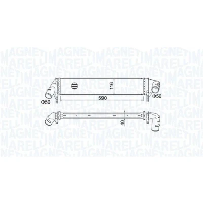 Billede af Ladeluftkøler MAGNETI MARELLI 351319205260
