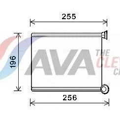 Billede af PRASCO CN6281 Varmeveksler PEUGEOT: 308 I SW, Hatchback, CITROËN: C3 Picasso
