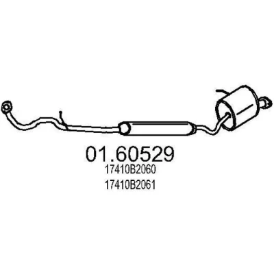 Billede af MTS 01.60529 Lydpotte 2460