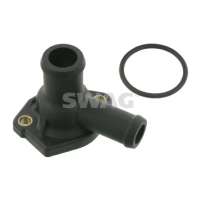 Billede af SWAG 30 92 6907 Kølemiddelflange Cylinderhoved med pakning VOLKSWAGEN: Golf 3, 1 Cabriolet, 3 Cabrio, AUDI: 80 B3, 100 C3 Sedan, Coupe B3