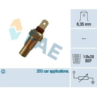 Billede af Sensor, kølevæsketemp. FAE 31570