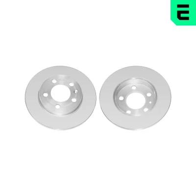 Billede af OPTIMAL BS 7528C Bremseskiver bagaksel 239 9 5/6 fuldstændigt coatet VOLKSWAGEN: Golf 4, Bora Sedan, 4 Variant, AUDI: TT Coupe, A3 Hatchback