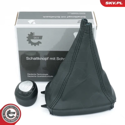 Billede af ESEN SKV 63SKV467 Gearknop 5 gears PU (polyuretan), Læder SAAB: 9 3 Sedan