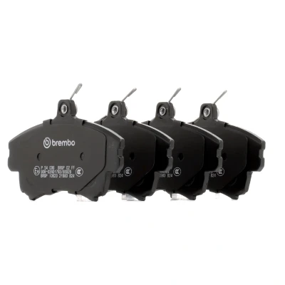 Billede af BREMBO P 54 036 Bremseklodser med akustisk advarsel for slid bremsecaliperskruer uden tilbehør MITSUBISHI: COLT 6, Carisma Hatchback