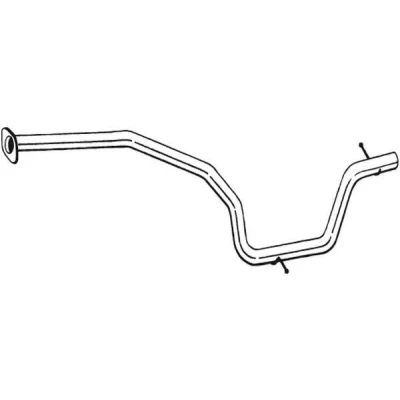 Billede af BOSAL 900 033 Udstødningsrør FORD: S Max Mk1, MONDEO 4 Turnier