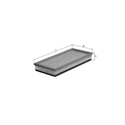 Billede af MAHLE ORIGINAL LX 596 Luftfilter 47,3 170 342,0 Filterindsats VOLVO: S40 I, V40 Stationcar