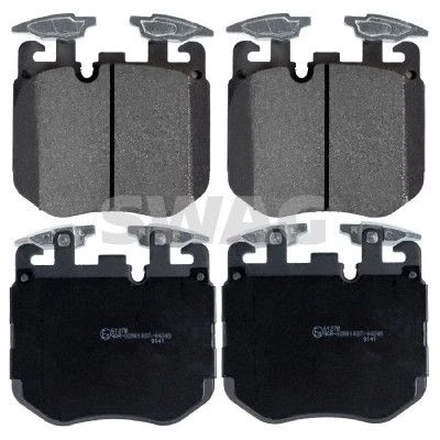 Billede af SWAG 33 10 7630 Bremseklodser foraksel Forberedt til slidindikator BMW: 5 Touring, Sedan, 3 Sedan