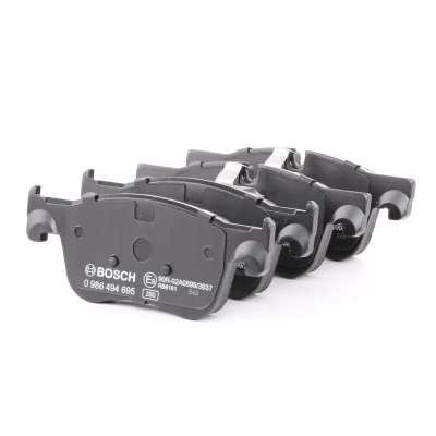 Billede af BOSCH 0 986 494 695 Bremseklodser Low Metallic med anti knirke plade, stempelklips CITROËN: C4 Grand Picasso 2, Spacetourer