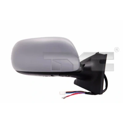 Billede af Sidespejl Tyc 336 0058 venstre grundet / primet konveks, opvarmelig, til elektr. spejlindstilling TOYOTA: Yaris II Hatchback