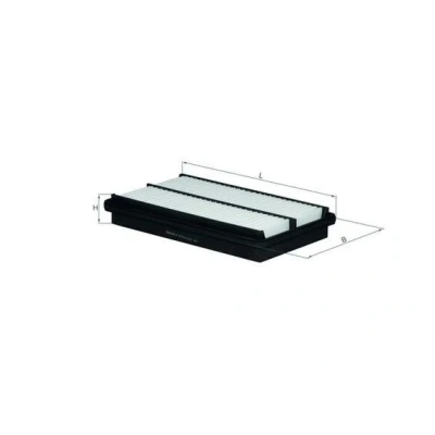 Billede af MAHLE ORIGINAL LX 1075 Luftfilter 41,5 173 274,0 Filterindsats