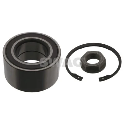 Billede af SWAG 62 94 0703 Hjullejesæt med akselmøtrik integreret magnetisk sensorring, låsering, ABS sensorring 83 Skråkugleleje PEUGEOT: 508 I SW