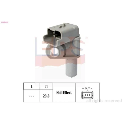 Billede af EPS 1.953.632 Sensoren Made in Italy OE Equivalent FORD: S Max Mk1, Focus 2 Kombi, FIESTA 6, VOLVO: V50, SUZUKI: Liana Hatchback, Sedan