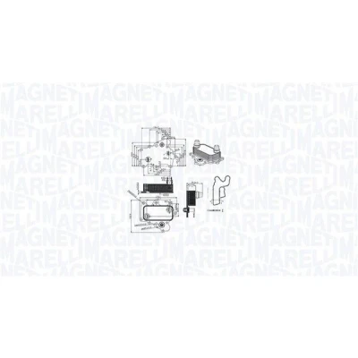 Billede af MAGNETI MARELLI 350300000400 Olieradiator