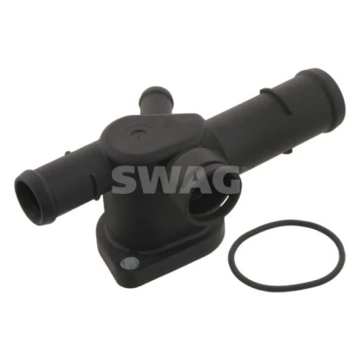 Billede af SWAG 30 92 9888 Kølemiddelflange plastik Cylinderhoved med pakning VOLKSWAGEN: Golf 5, Plus / Crossgolf, New Beetle Hatchback, AUDI: A3 Hatchback