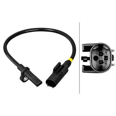 Billede af HELLA 6PU 358 217 161 ABS Sensor Hall princip 2 205 MERCEDES BENZ: ML klasse