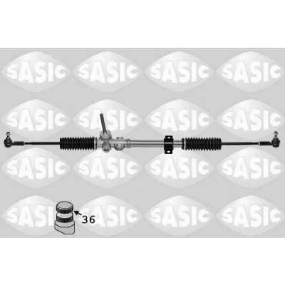 Billede af SASIC 7376023 Tandstang mekanisk med styrestang, kugleled HYUNDAI: i10 I