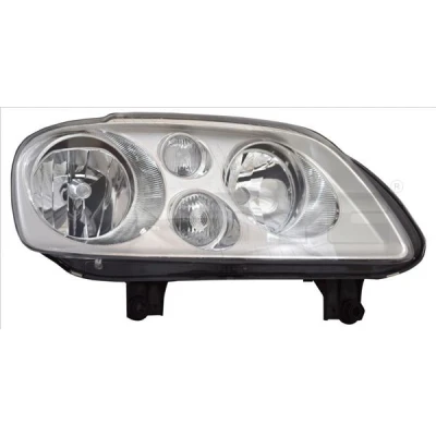 Billede af TYC 20 0388 25 2 Forlygter venstre H7/H7 uden elektromotor, med pærefatning VOLKSWAGEN: Caddy 3, Touran I