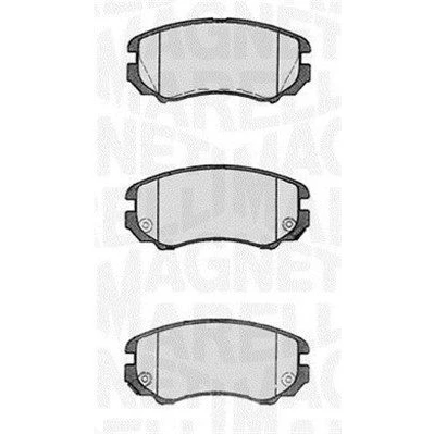Billede af MAGNETI MARELLI 363916060277 Bremseklodser med akustisk advarsel for slid HYUNDAI: SONATA V, Tucson, 4, KIA: Optima / K5, Venga, Magentis II