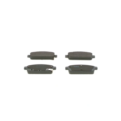 Billede af BOSCH 0 986 494 435 Bremseklodser Low Metallic med akustisk advarsel for slid anti knirke plade, monteringsvejledning OPEL: Zafira C Tourer