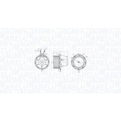 Billede af MAGNETI MARELLI 069412770010 Kabineblæser VOLKSWAGEN: GOLF 2