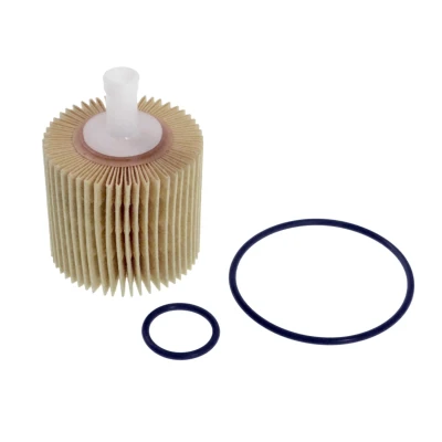 Billede af FEBI BILSTEIN 184180 Oliefilter med tætningsring Filterindsats TOYOTA: Yaris III Hatchback, II Auris LEXUS: RX