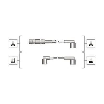 Billede af MAGNETI MARELLI 941319170048 Tændkabelsæt MERCEDES BENZ: 190, W124 Coupe, W123 Sedan