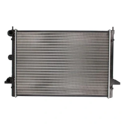 Billede af THERMOTEC D7W066TT Radiator Aluminium, plastik til køretøjer med/uden klimaanlæg 635 452 32 Manuelt/automatisk gear Mekanisk fuget køleripper