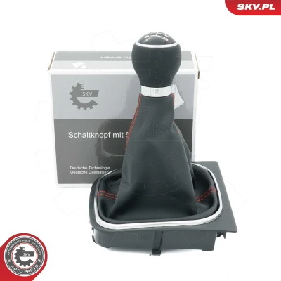 Billede af ESEN SKV 63SKV502 Gearknop 6 gear Læder VOLKSWAGEN: GOLF 5,