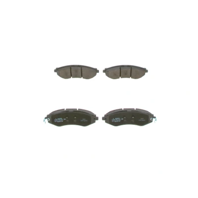 Billede af BOSCH 0 986 494 343 Bremseklodser Low Metallic med akustisk advarsel for slid anti knirke plade CHEVROLET: Nubira Stationcar