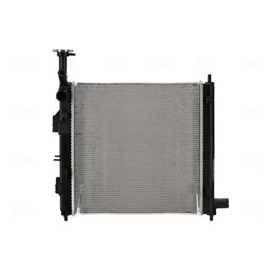 Billede af NISSENS 607198 Radiator Aluminium 410mm 425mm 12mm uden pakning med kappe, ekspansionsbeholder Loddet køleripper
