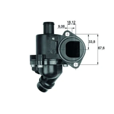 Billede af MAHLE ORIGINAL TM 3 105 Termostat med pakning AUDI: A4 B7 Avant, Sedan, B6 Sedan