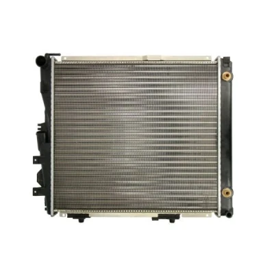 Billede af THERMOTEC D7M032TT Radiator Aluminium, plastik til køretøjer med klimaanlæg 532 488 42 automatgear Mekanisk fuget køleripper MERCEDES BENZ: W124 Sedan