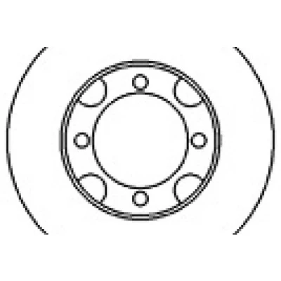 Billede af MAPCO 25508 Bremseskiver foraksel 242 19,2 4 104 ventileret