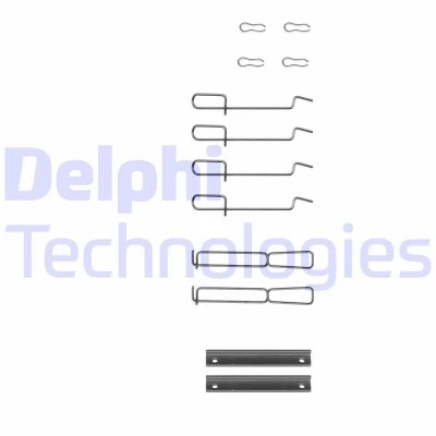 Billede af DELPHI LX0262 Tilbehørssæt, skivebremsebelægning