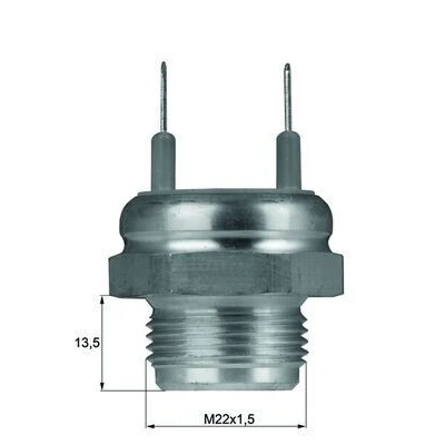 Billede af MAHLE ORIGINAL TSW 6D Temperaturkontakt, kølerventilator M22x1.5 med pakning