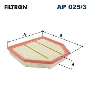 Billede af FILTRON AP 025/3 Luftfilter 37,5 214 236 Filterindsats BMW: 5 Sedan, 3 4 Cabriolet