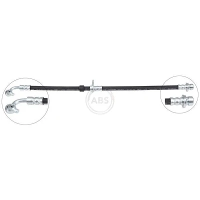 Billede af A.B.S. SL 5007 Bremseslange 455 BANJO 10.0 mm HONDA: CIVIC 6 Stufenheck, Hatchback