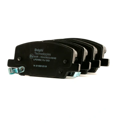Billede af DELPHI LP3482 Bremseklodser med akustisk advarsel for slid anti knirke plade uden tilbehør OPEL: Mokka / X, Insignia B Sports Tourer