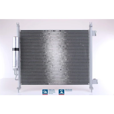 Billede af NISSENS 940600 Kondensator med tørrer Aluminium 515 R 134a NISSAN: MICRA 4, 3