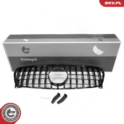 Billede af ESEN SKV 66SKV567 Kølergitter sort, skinnende MERCEDES BENZ: GLA (X156) 220 CDI / d 2.1, 250 2.0, 45 AMG 4 matic, 200