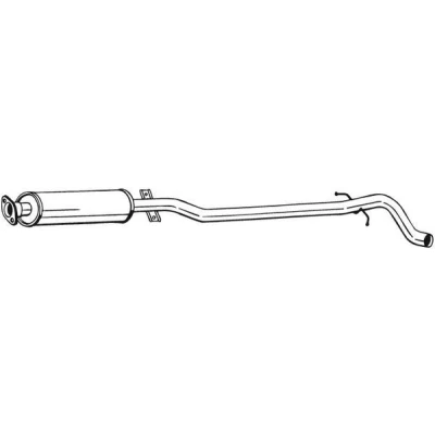 Billede af BOSAL 286 185 Midterste Lyddæmper VOLVO: V70 2