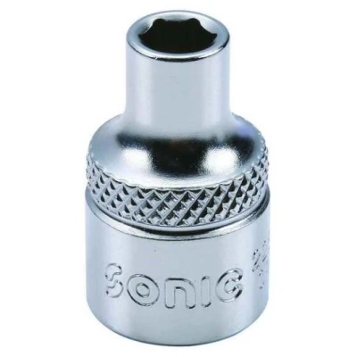 Billede af SONIC 22512 Skraldenøgleindsats (Hexagon) Sekskant 12 Krom vanadium stål kort
