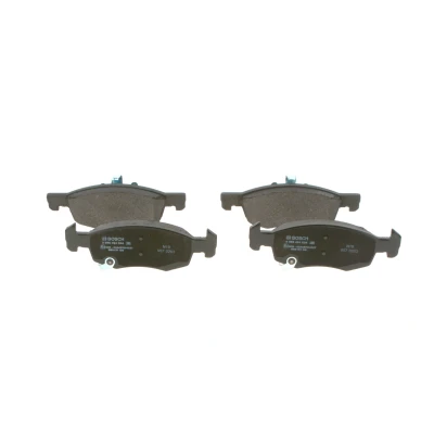 Billede af BOSCH 0 986 494 824 Bremseklodser Low Metallic med akustisk advarsel for slid stempelklips, anti knirke plade OPEL: Corsa E Hatchback