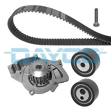 Billede af DAYCO KTBWP4920 Vandpumpe + Tandremssæt CITROËN: C5 II Hatchback, I Stationcar, PEUGEOT: 406 Sedan, Stationcar